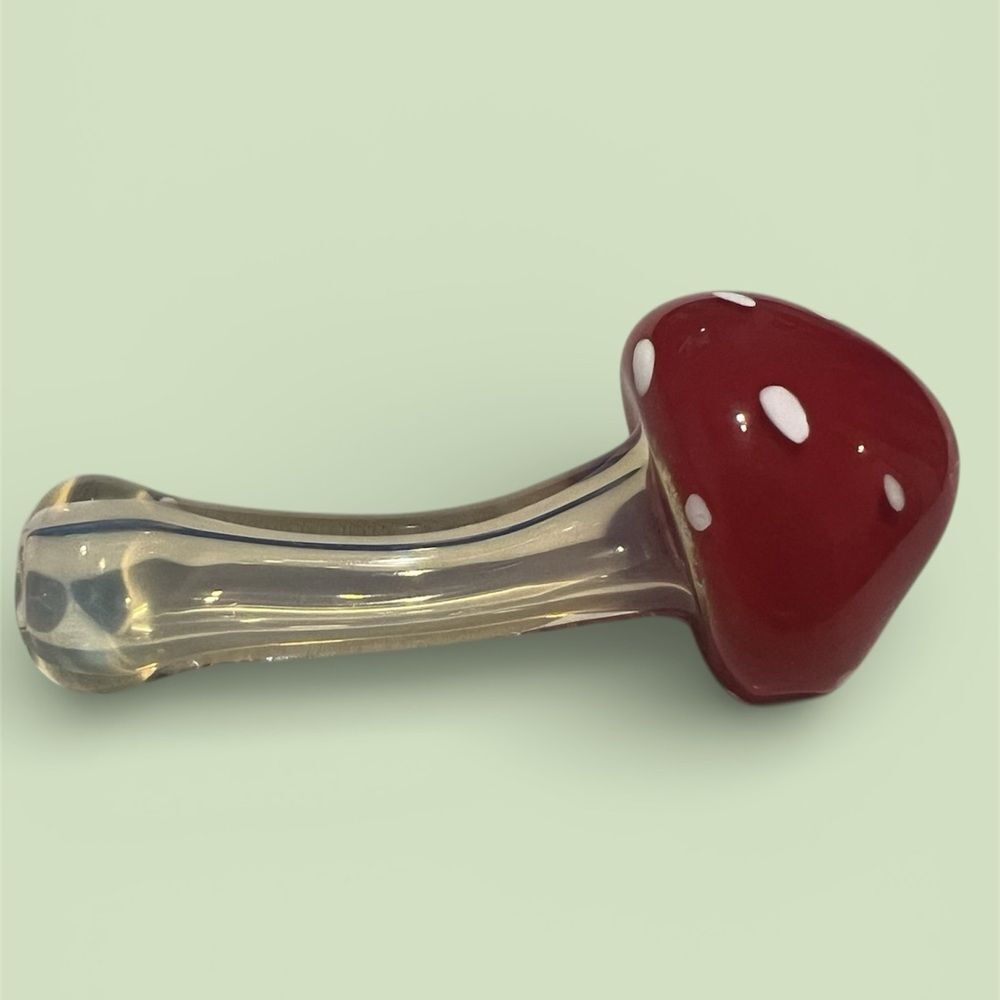 Red Mushroom Glass